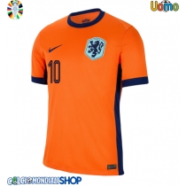Maglie da calcio Olanda Memphis Depay #10 Prima Maglia Europei 2024 Manica Corta